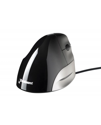 BakkerElkhuizen Evoluent Standard Right, mouse (black / silver)