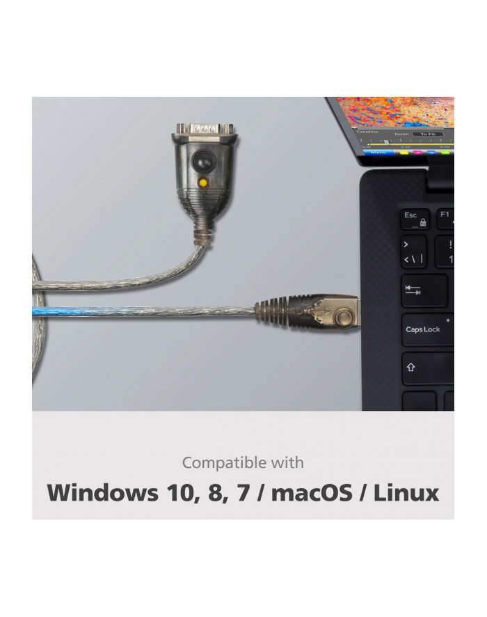 aten Konwerter USB to RS232 Adapter 100cm UC232A1-AT główny