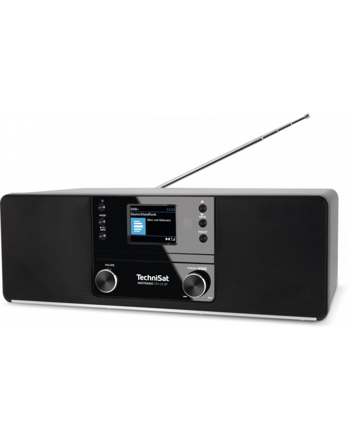 TechniSat DIGITRADIO 370 CD BT, Badradio (black, DAB, FM, CD, Bluetooth) główny