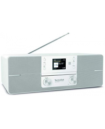TechniSat DIGITRADIO 371 CD BT (white, DAB, FM, CD, Bluetooth)
