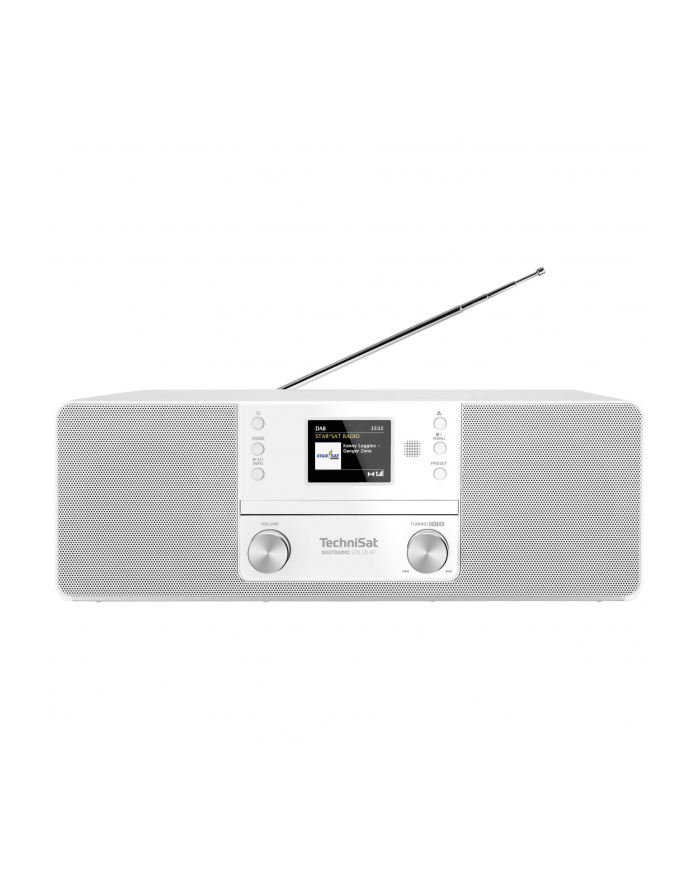 TechniSat DIGITRADIO 370 CD BT, Badradio (white, DAB, FM, CD, Bluetooth) główny