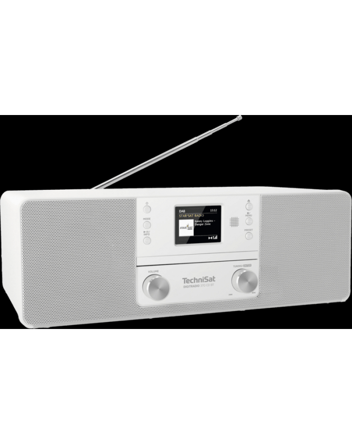 TechniSat DIGITRADIO 370 CD BT, Badradio (white, DAB, FM, CD, Bluetooth) główny