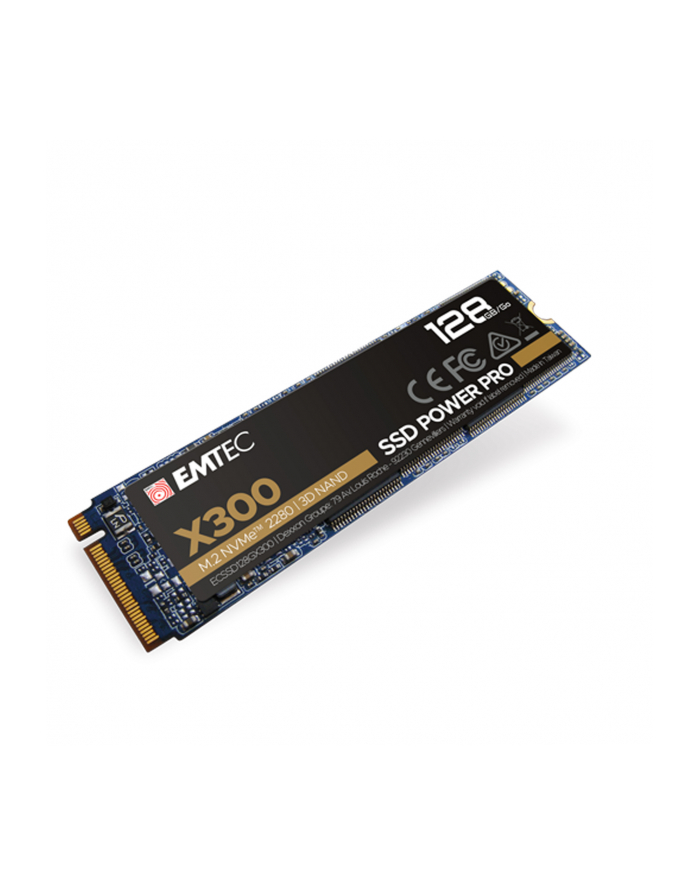 Emtec X300 M.2 SSD Power Pro 128 GB, Solid State Drive (M.2 2280, NVMe PCIe Gen 3.0 x4) główny
