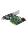 DeLOCK PCIe> 1x USB C + 1x USB A, USB controller - nr 31