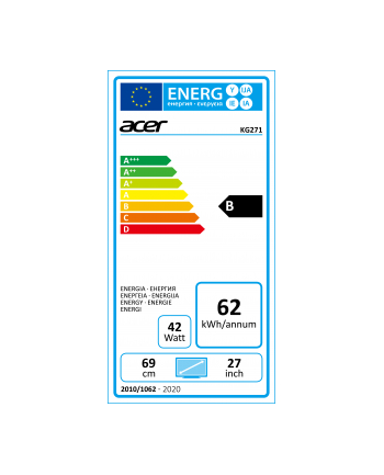 acer Monitor 27 KG271Pbmidpx