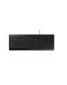 Cherry STREAM Keyboard EU black U - US English with Euro symbol - nr 26