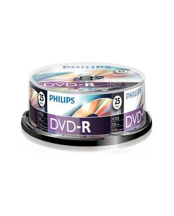 Philips DVD-R 16x 4.7 GB DVD-blanks (16-fold, 25 pieces)