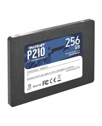 patriot Dysk SSD 256GB P210 500/400 MB/s SATA III 2,5
