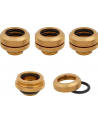 CORSAIR Hydro X XF HL 4-PK 14mm (14mm OD CF, Gold) - nr 1