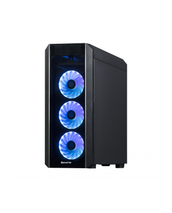 Chieftec GL-03B-OP Scorpion III, tower case (black, front and side part made of tempered glass)