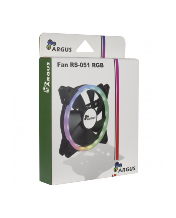 Inter-Tech Argus RS-051 RGB 120x120x25 - 88885508