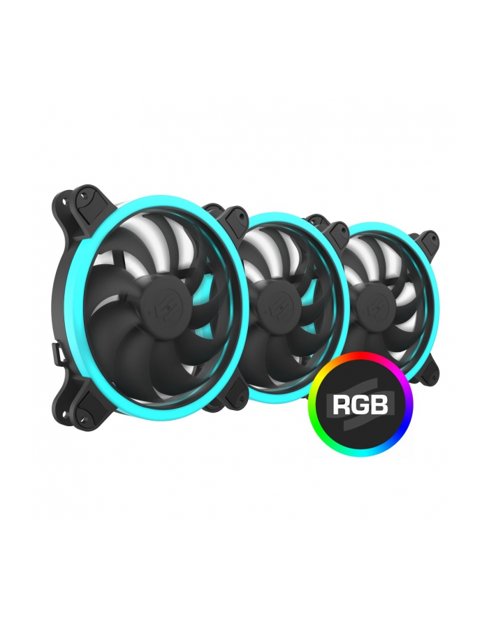 SilentiumPC Corona HP RGB 140 3-pack -  SPC224 główny
