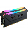 Corsair DDR4 - 32 GB -3600 - CL - 18 - Dual Kit, Vengeance RGB PRO (black, CMW32GX4M2Z3600C18) - nr 14