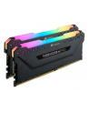 Corsair DDR4 - 32 GB -3600 - CL - 18 - Dual Kit, Vengeance RGB PRO (black, CMW32GX4M2Z3600C18) - nr 33