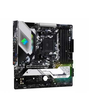 asrock Płyta główna B550M Steel Legend AM4 4DDR4 HDMI/DP M.2 mATX