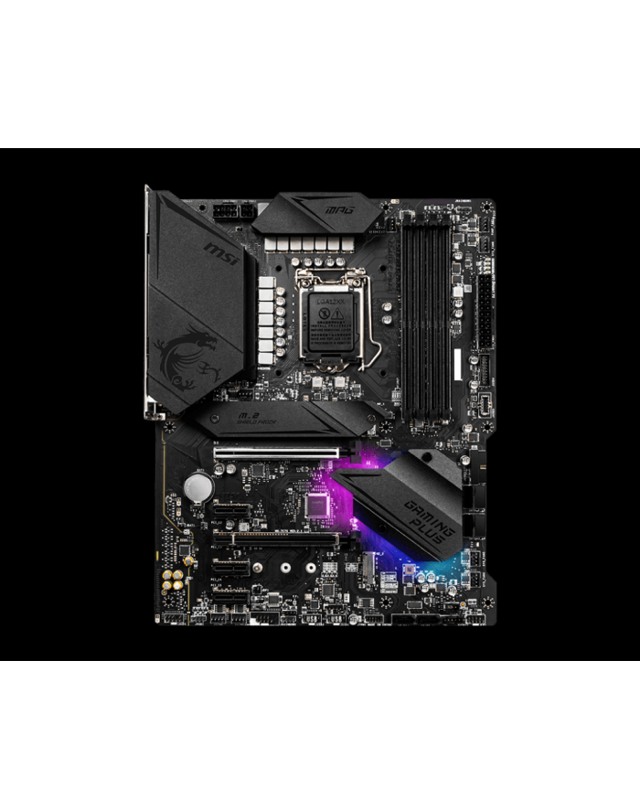 Płyta główna MSI MPG Z490 GAMING PLUS - Socket 1200 - /Z490/DDR4/SATA3/M.2/USB3.1/PCIe3.0/s.1200/ATX główny