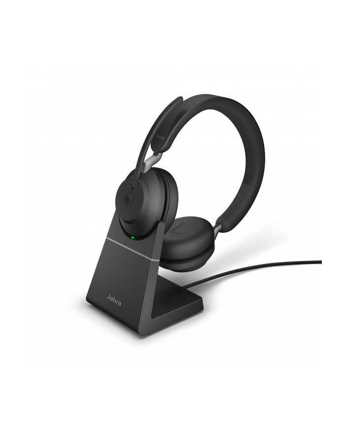 Jabra Evolve2 65, headset (black, Microsoft Teams, USB-A, charging station) główny