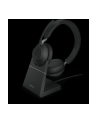 Jabra Evolve2 65, headset (black, Microsoft Teams, USB-A, charging station) - nr 70