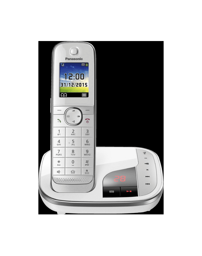 Panasonic KX-TGJ320 AB, analog telephone (White) główny