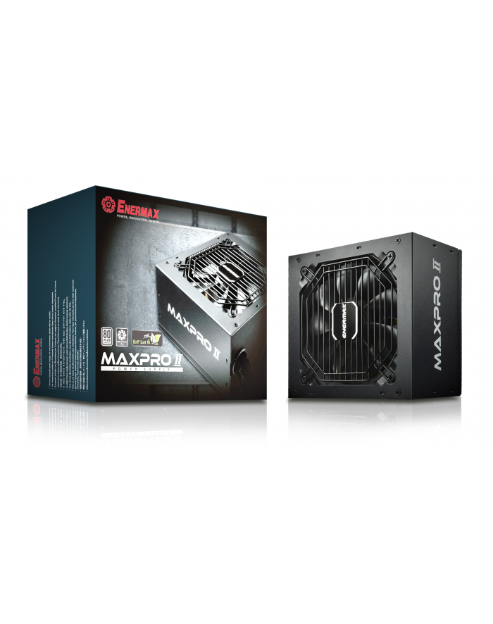 Enermax MaxPro II 500W PC power supply (black, 2x PCIe) główny