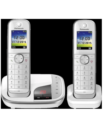 Panasonic KX-TGJ322GW AB +1 MBT, analog telephone (White)