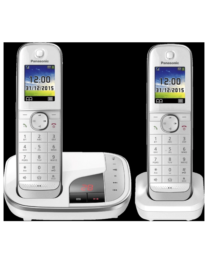 Panasonic KX-TGJ322GW AB +1 MBT, analog telephone (White) główny