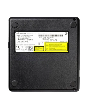hitachi-lg HLDS GP60NB60 DVD-Writer ultra slim external USB 2.0 black