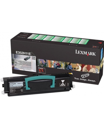 LEXMARK E350, E352 toner cartridge black standard capacity 9.000 pages 1-pack return program