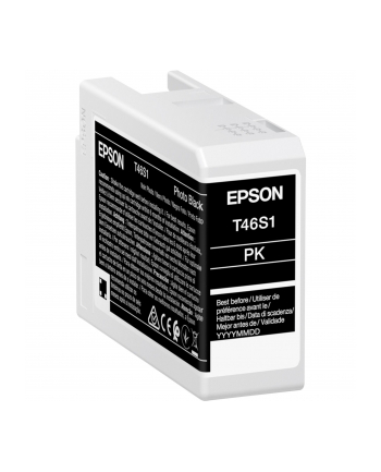 EPSON Singlepack Photo Black T46S1 UltraChrome Pro 10 ink 26ml