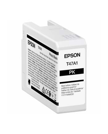 EPSON Singlepack Photo Black T47A1 UltraChrome Pro 10 ink 50ml