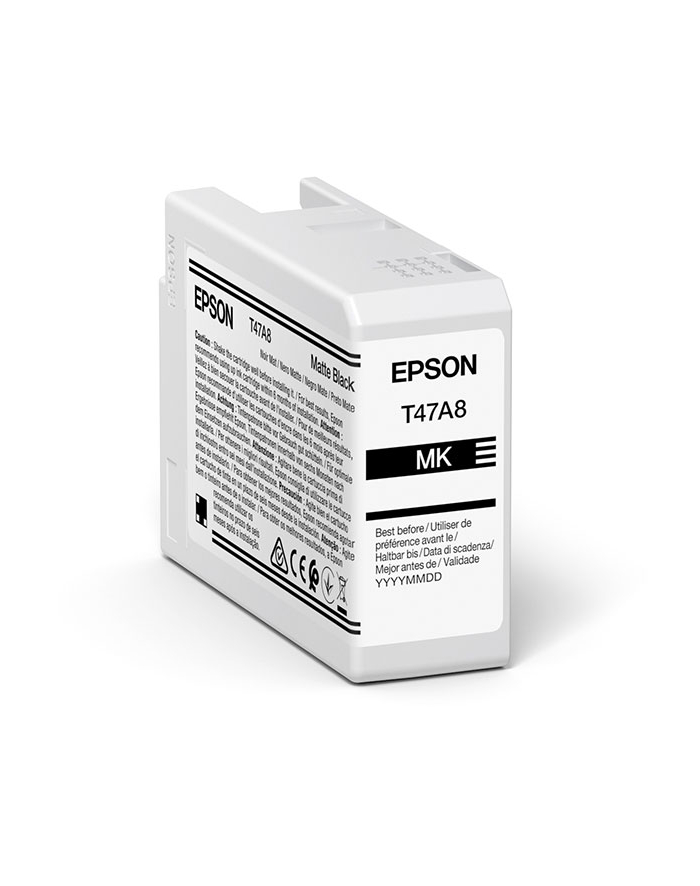 EPSON Singlepack Matte Black T47A8 UltraChrome Pro 10 ink 50ml główny
