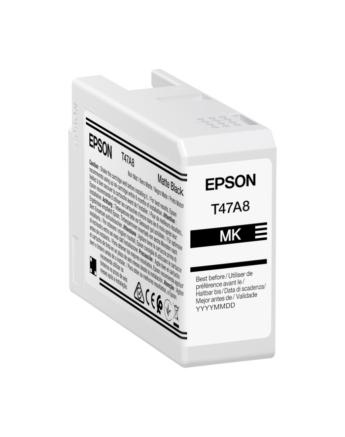 EPSON Singlepack Matte Black T47A8 UltraChrome Pro 10 ink 50ml główny