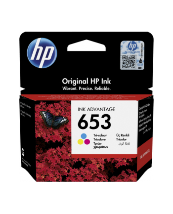 hp inc. HP 653 Tri-color Original Ink Advantage Cartridge