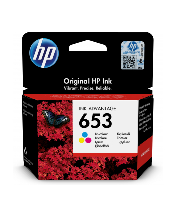 hp inc. HP 653 Tri-color Original Ink Advantage Cartridge nr 2