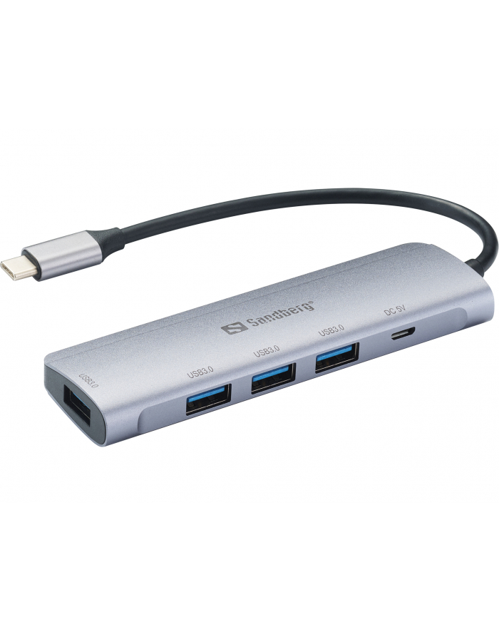 SANDBERG USB-C to 4 x USB 3.0 Hub SAVER główny