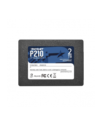 patriot memory PATRIOT P210 SSD 2TB SATA 3 Internal Solid State Drive 2.5inch