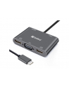 SANDBERG USB-C Dock 2xHDMI+1xVGA+USB+PD - nr 7