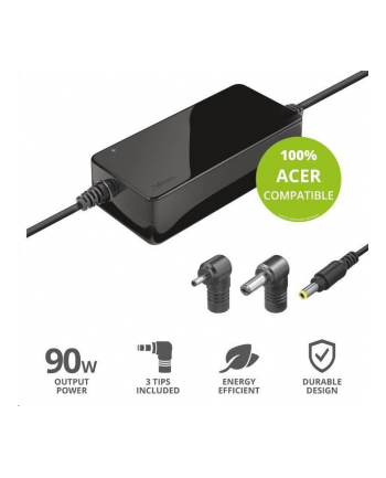 TRUST MAXO ACER 90W LAPTOP CHARGER