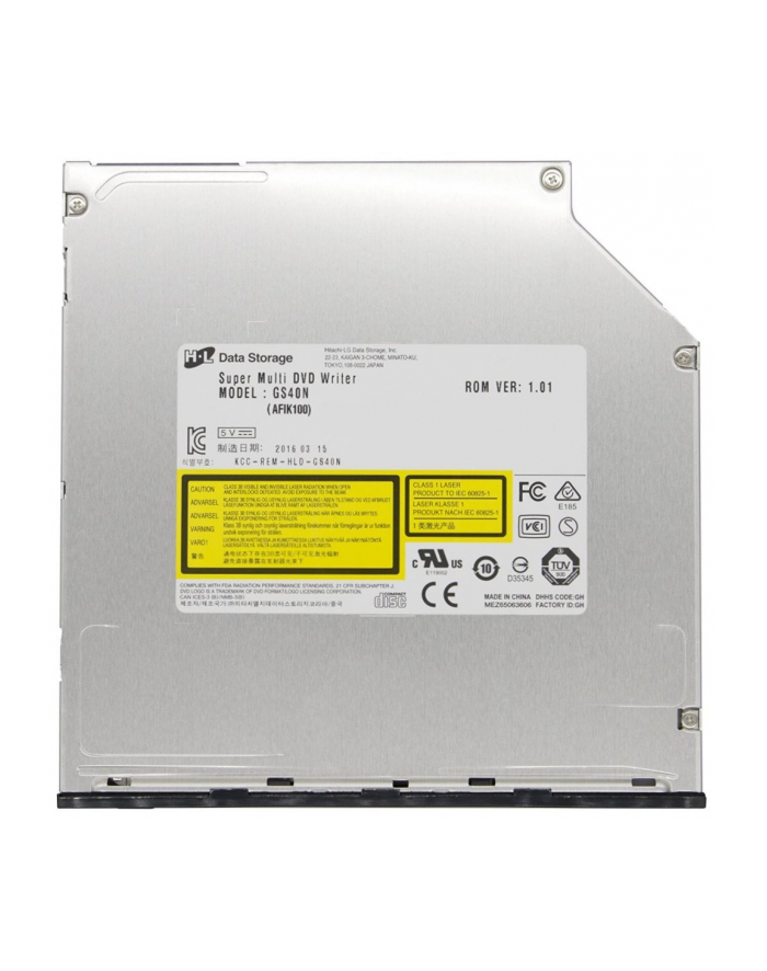 hitachi-lg HLDS GS40N DVD-Drive bare SATA black główny