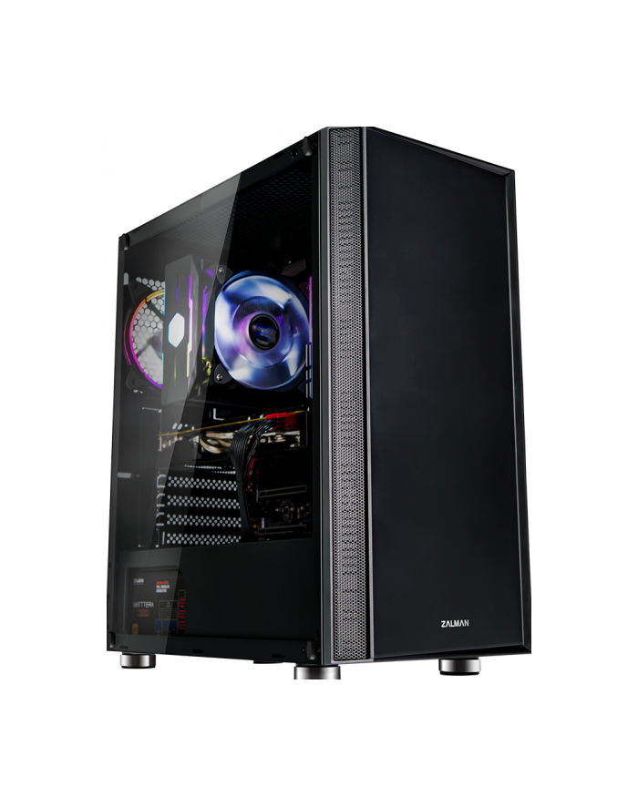 ZALMAN R2 BLACK ATX Mid Tower PC Case STANDARD główny