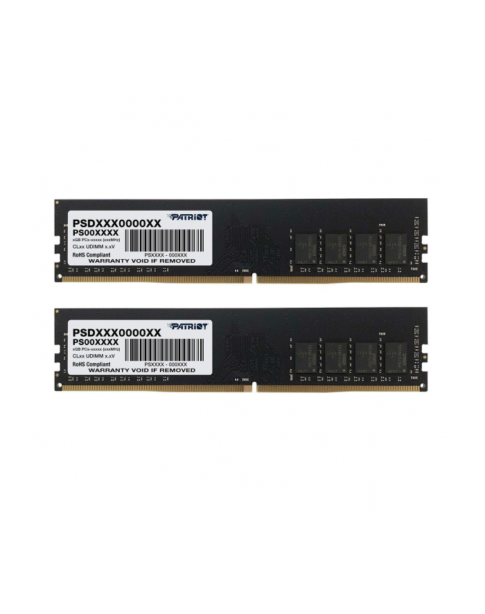 patriot memory PATRIOT Signature Series DDR4 64GB 2x32GB 3200MHz UDIMM Dual Kit główny