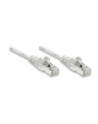 INTELLINET Network Cable Cat6 U/UTP 7.5m 25ft. White RJ-45 Male RJ-45 Male Gold-plated contacts Polybag - nr 1