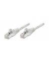 INTELLINET Network Cable Cat6 U/UTP 7.5m 25ft. White RJ-45 Male RJ-45 Male Gold-plated contacts Polybag - nr 2