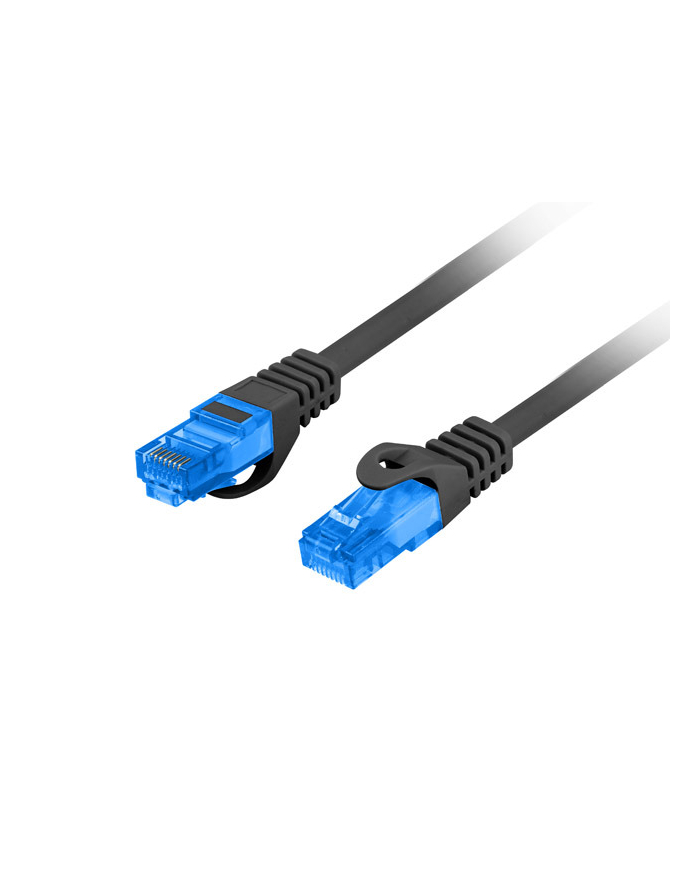 LANBERG patchcord cat.6A FTP LSZH CCA 0.5m black główny