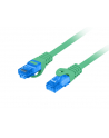 LANBERG patchcord cat.6A FTP LSZH CCA 0.5m green - nr 6