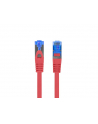LANBERG patchcord cat.6A FTP LSZH CCA 0.5m red - nr 12