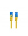 LANBERG patchcord cat.6A FTP LSZH CCA 0.5m yellow - nr 1