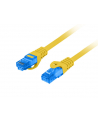 LANBERG patchcord cat.6A FTP LSZH CCA 0.5m yellow - nr 6