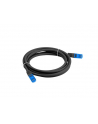 LANBERG patchcord cat.6A FTP LSZH CCA 1m black - nr 2