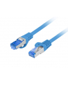 LANBERG patchcord cat.6A FTP LSZH CCA 1m blue - nr 8